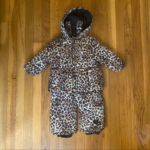 Bon Bébé Leopard Snow Suit